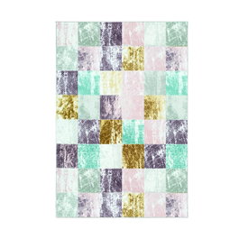 Mijölnir KT411 Juego de Alfombrillas de Baño 100% Poliéster Suaves Antideslizantes Antibacterianas 50x60cm 60x100cm